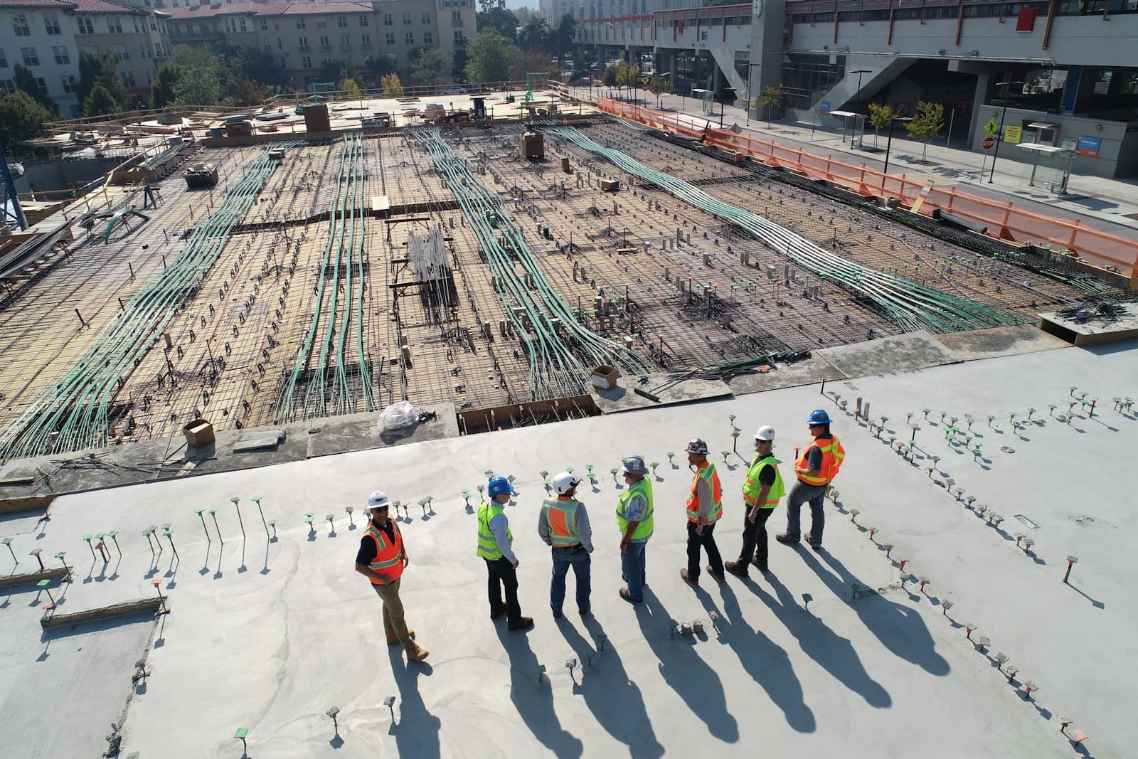 Job-site progress
